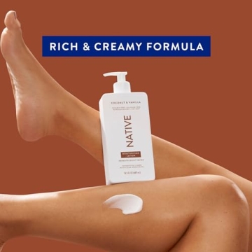 Native Body Lotion - Coconut & Vanilla, 16.5 fl oz - Hydrating