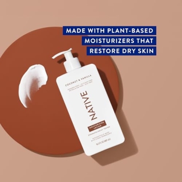 Native Body Lotion - Coconut & Vanilla, 16.5 fl oz - Hydrating