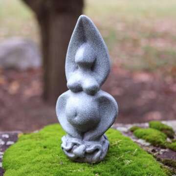 Elegant Dryad Design Venus Statue Figurine - Goddess of Fertility Decor