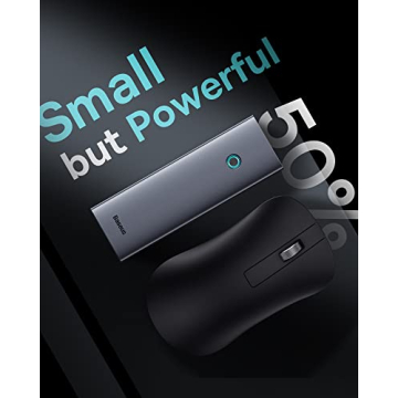 Docking Station Dual Monitor, Baseus 7 in 1 Laptop Docking Station 3 Monitors, USB C HUB with 4K HDMI, VGA, 100W PD, 3 USB for iPhone 15/MacBook/Dell/HP