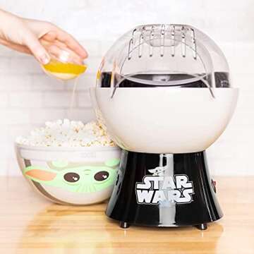 Baby Yoda Popcorn Maker - Fun, Healthy Snack Appliance