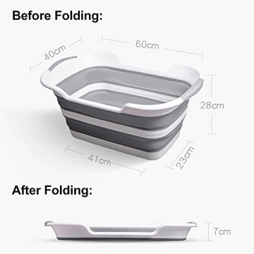 Varybeaty Multifunction Collapsible Bathtub for Pets & Kids