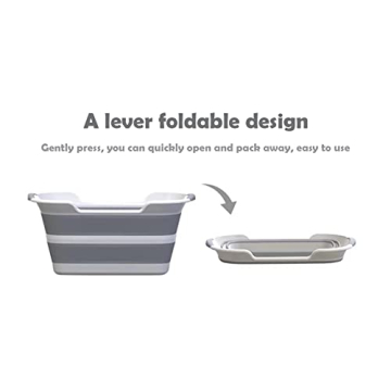 Varybeaty Multifunction Collapsible Bathtub for Pets & Kids