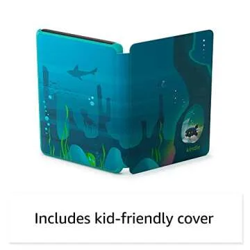 Kindle Kids 2022 – Durable E-Reader with Adjustable Light