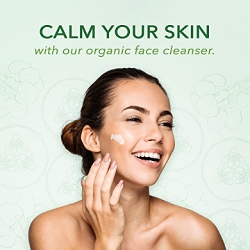 Nourish Organic Moisturizing Face Cleanser for All Skin Types