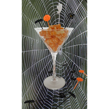 Spooky Halloween Food Topper Picks - 72 Pieces Festive Decoration