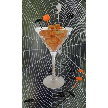 Spooky Halloween Food Topper Picks - 72 Pieces Festive Decoration