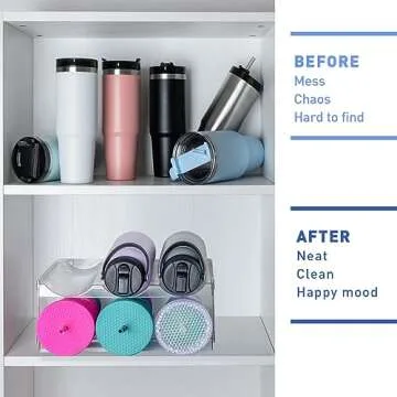 Best Water Bottle Organizer for Kitchen Storage