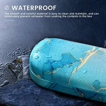 Molshine Hard Shell Sunglasses Case for Men and Women