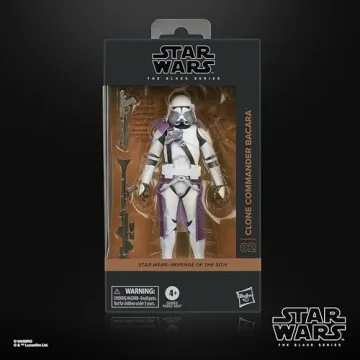 Clone Commander Bacara Star Wars Action Figure for Collectors