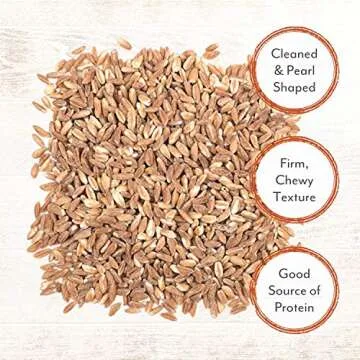 Roland Foods Italian Farro - Healthy Whole Grain Rice Sub