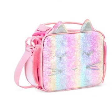 Bright Mibasies Rainbow Cat Lunch Box for Girls