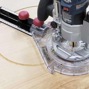 Milescraft 6202 Omni Base – Universal Router Base Plate with Wings