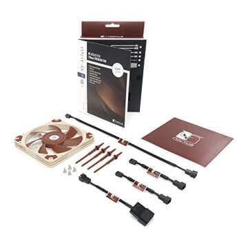Noctua NF-A12x15 FLX, Premium Quiet Slim Fan, 3-Pin (120x15mm, Brown)