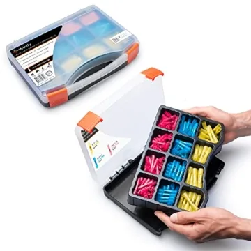 Wirefy 180 PCS Heat Shrink Butt Connectors Kit