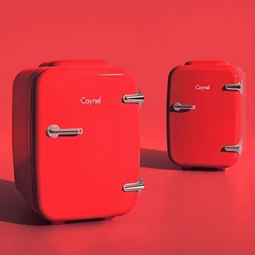 Compact Portable Mini Fridge for Skincare and Beverages