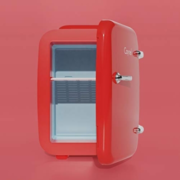 Compact Portable Mini Fridge for Skincare and Beverages