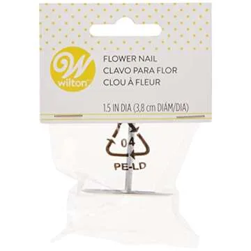 Wilton W4023007 Flower Nail for Icing, 1.5-Inch, No.7