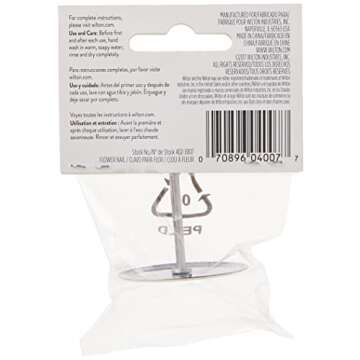 Wilton W4023007 Flower Nail for Icing, 1.5-Inch, No.7