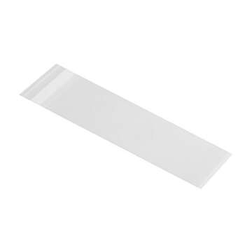 200ct Clear Long Cello Bags Self Sealing 3x11-1.4 mils Thick OPP Adhesive Bags for Bakery Cookies Ch...