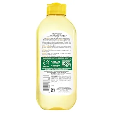 Garnier Micellar Water with Vitamin C Facial Cleanser 13.5 Fl Oz