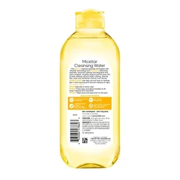 Garnier Micellar Water with Vitamin C Facial Cleanser 13.5 Fl Oz