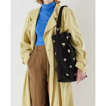 BAGGU Duck Bag Canvas Tote – Stylish & Spacious