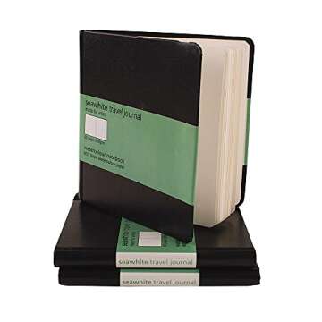 Seawhite Square Watercolour Travel Journal - 14 x 14cm