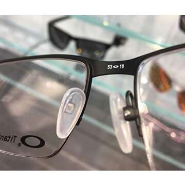 3 Pairs High-Comfort Air Cushioning Silicone Nose Pads for-Oakley Tincup OX3184 5094 0.5 OX5099 Wingfold OX5100 5101