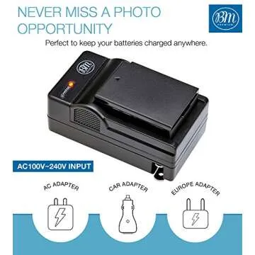 BM Premium LP-E10 Battery Pack for Canon Cameras