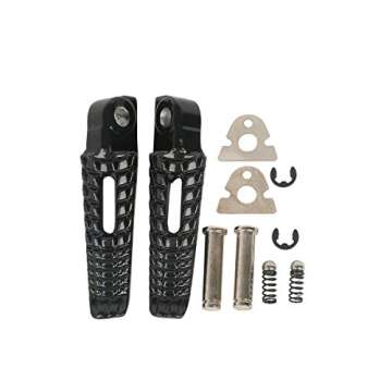 TCMI Motorcycles Foot Pegs Rear Passenger Footrests For Suzuki 2006-2018 GSXR 600, 2006-2018 GSXR 750, 2005-2017 GSXR1000, 2008-2013 Suzuki B-KING