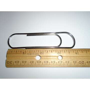 Butler in the Home Mega Jumbo Big Paper Clips - 25 Pack