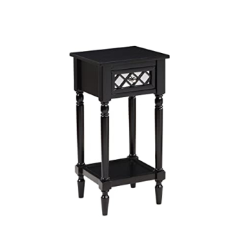 Khloe Deluxe 1 Drawer Accent Table in Various Finishes