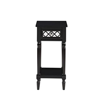 Khloe Deluxe 1 Drawer Accent Table in Various Finishes