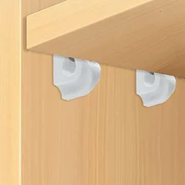 24 Pack Heavy Duty Wall Clip Closet Shelf Organizers