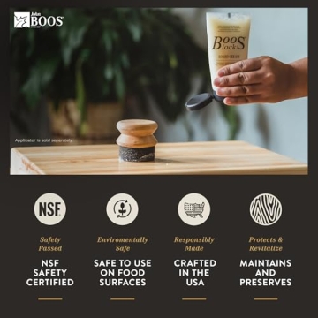 John Boos Block Board Cream - Food Safe Natural Conditioner