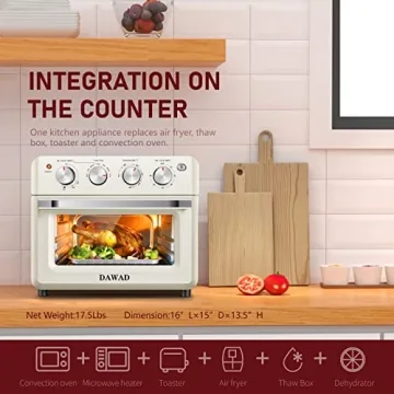 DAWAD Air Fryer Toaster Oven for Effortless Cooking