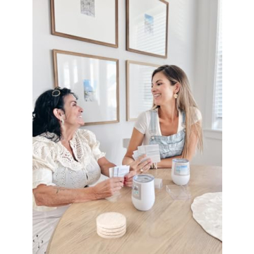 Elegant White Travertine Coasters Set for Home and Gifts