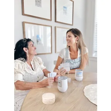 Elegant White Travertine Coasters Set for Home and Gifts