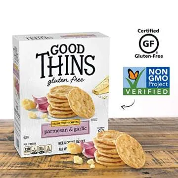 Good Thins Parmesan Garlic Rice Cheese Snacks 3.5 oz
