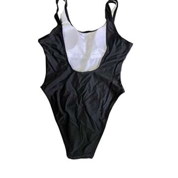 MUZHI Bride Retro One Piece Swimsuit Wifey Squad Swimwear Removable Pad Bathing Suit for Bridal Party Gift (as1, Alpha, l, Regular, Regular, wifeofthepartyWhite)