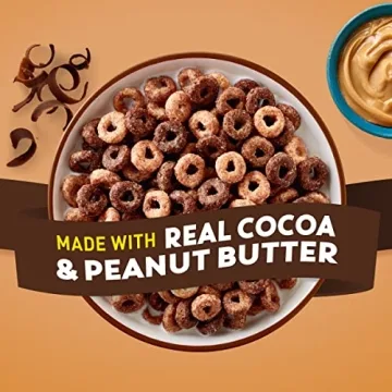 Chocolate Peanut Butter Cheerios Healthy Cereal 18 OZ