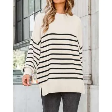 ZESICA Women's Oversized Winter Sweater - Cozy & Stylish