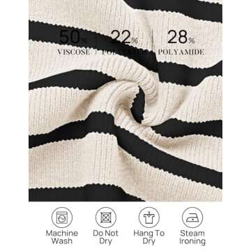 ZESICA Women's Winter Oversized Sweaters Long Sleeve Color Block Mock Neck Side Slit Comfy Loose Knitted Pullover Tops,White,Large