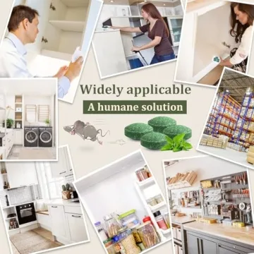 Mouse Repellent - 12 Pack Peppermint Oil Safe for Pets