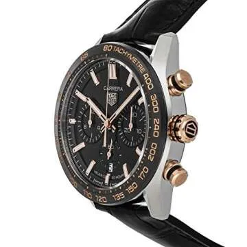 Tag Heuer Automatic Black Dial Chronograph Men's Watch