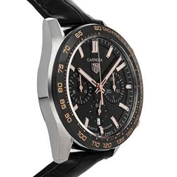 Tag Heuer Automatic Black Dial Chronograph Men's Watch