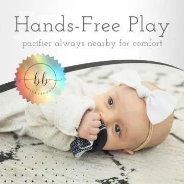 BinkyBuddy Wrist Pacifier - Stylish and Convenient for Babies