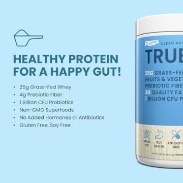RSP TrueFit Protein Shake Grass-Fed Meal Replacement