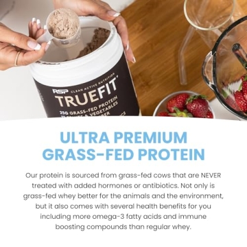 RSP TrueFit Protein Shake Grass-Fed Meal Replacement